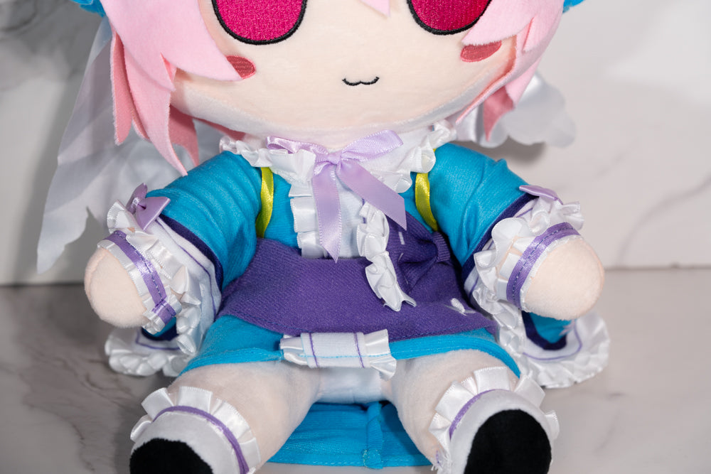 TouHou Project Fumo Saigyouji Yuyuko Plush Doll Stuffed Toy Anime Gift 12 inch