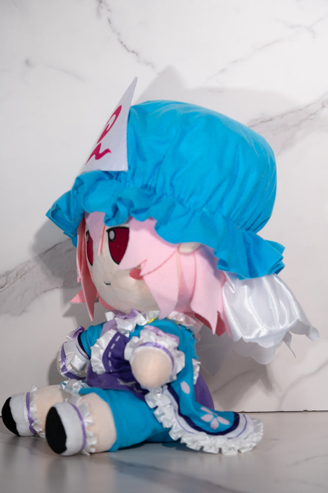 TouHou Project Fumo Saigyouji Yuyuko Plush Doll Stuffed Toy Anime Gift 12 inch