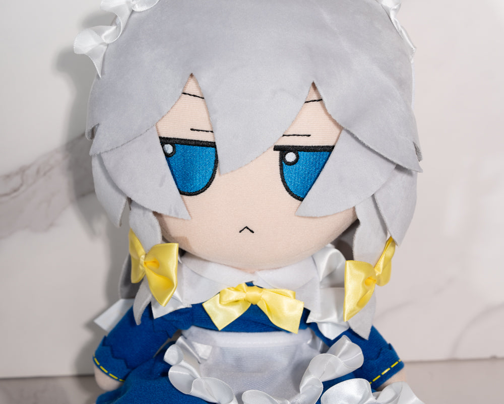 TouHou Project Fumo Izayoi Sakuya Plush Doll Anime Stuffed Toys New 30CM