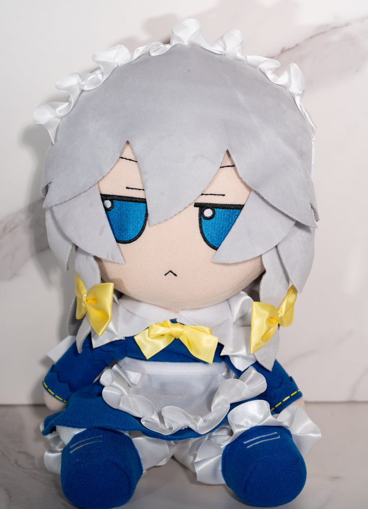 TouHou Project Fumo Izayoi Sakuya Plush Doll Anime Stuffed Toys New 30CM