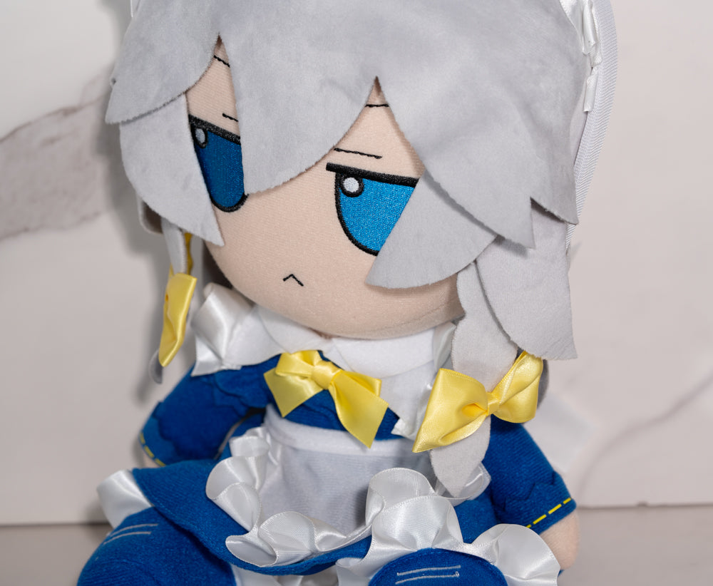 TouHou Project Fumo Izayoi Sakuya Plush Doll Anime Stuffed Toys New 30CM