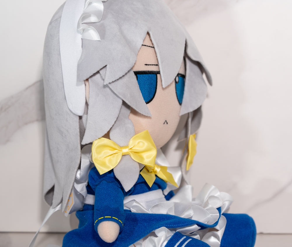 TouHou Project Fumo Izayoi Sakuya Plush Doll Anime Stuffed Toys New 30CM